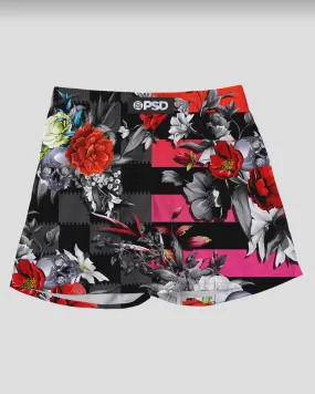 Floral Demis Mesh Shorts