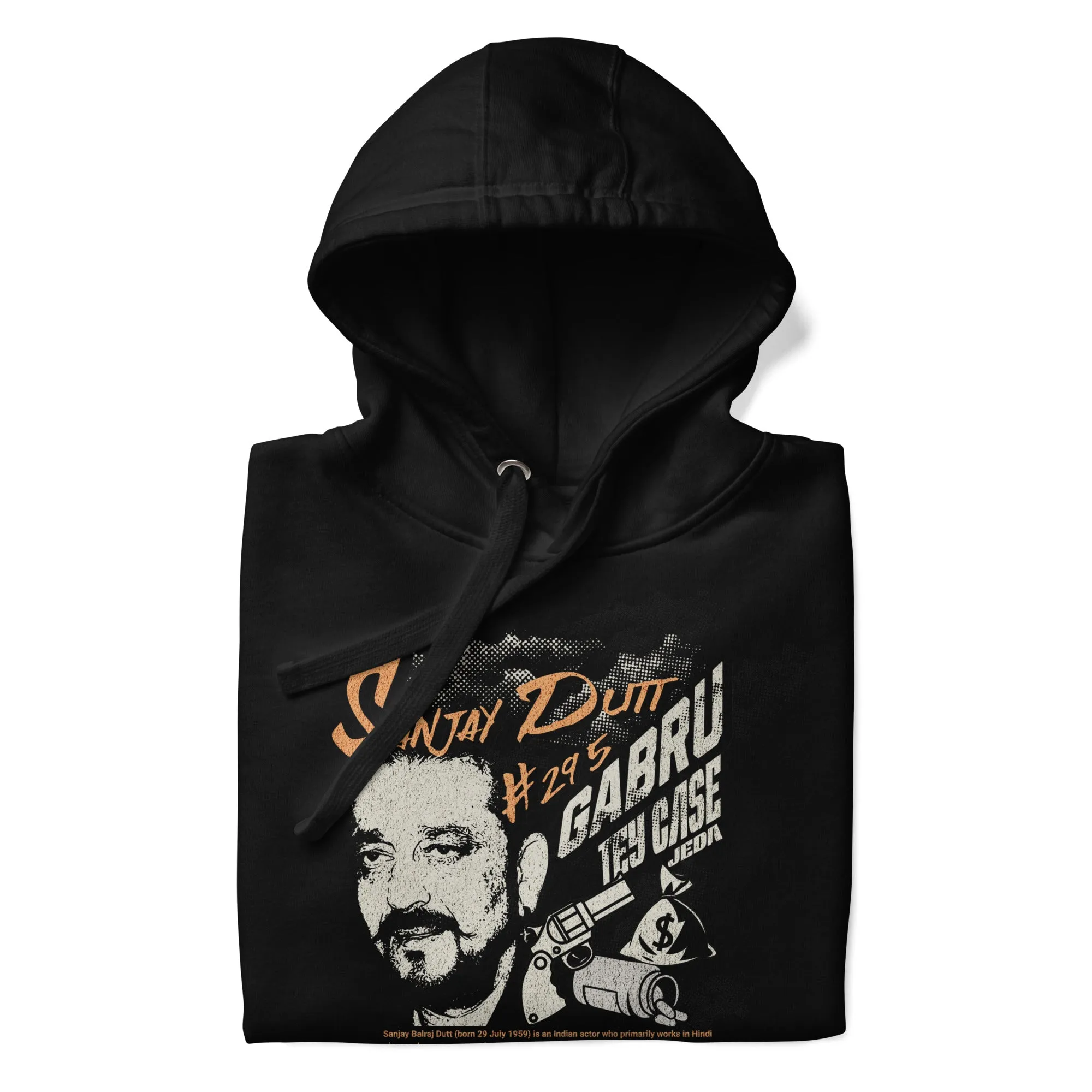 Gabru tey case jeda Sanjay Dutt tey Unisex Hoodie