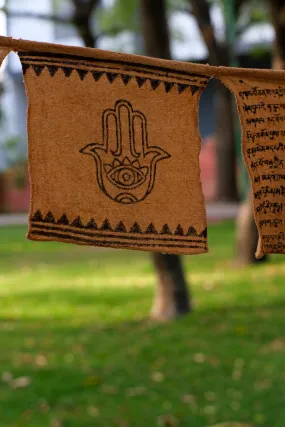 Hamsa  Prayer flag