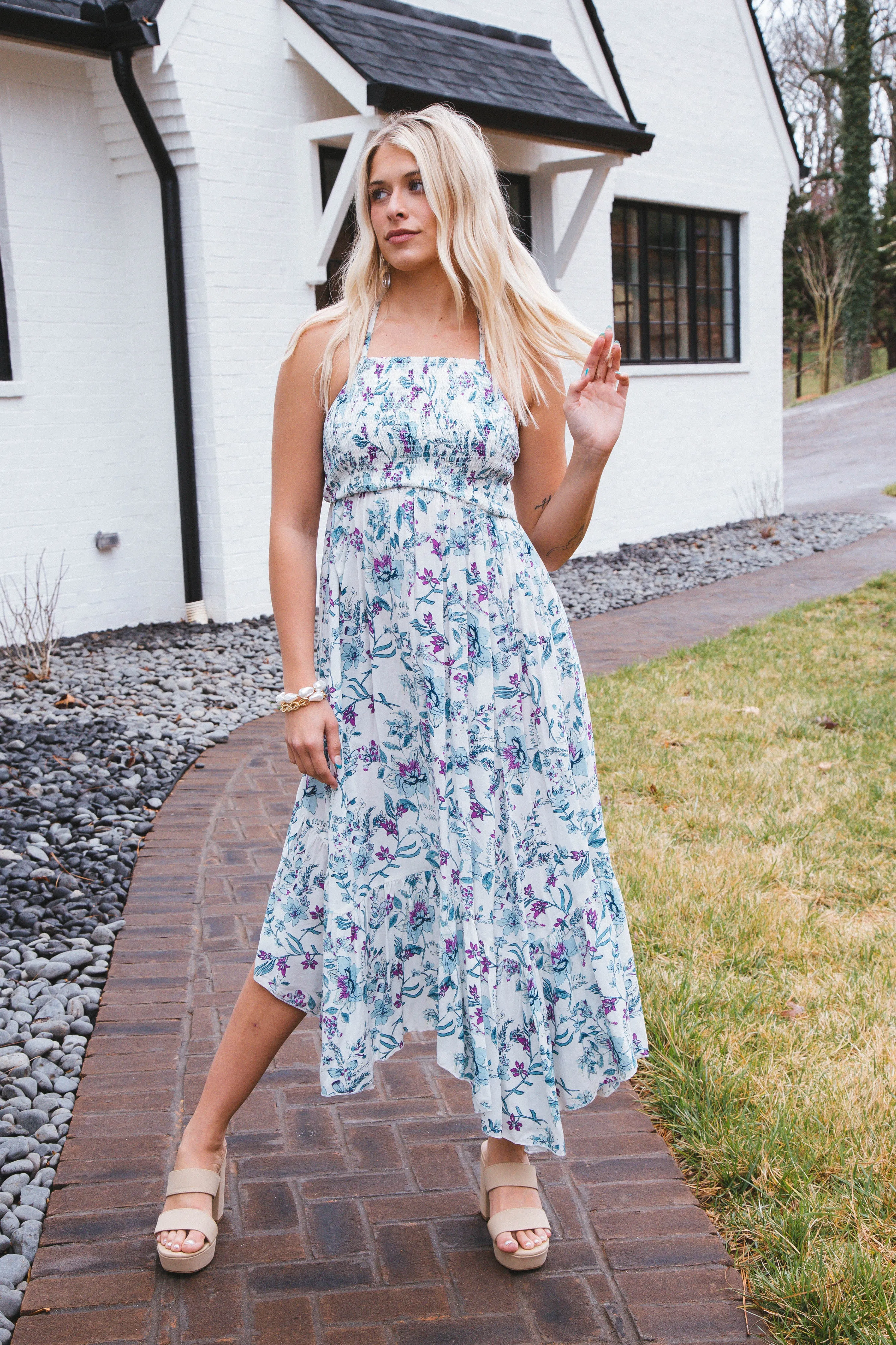 Heat Wave Printed Maxi Dress, Floral Combo | Free People