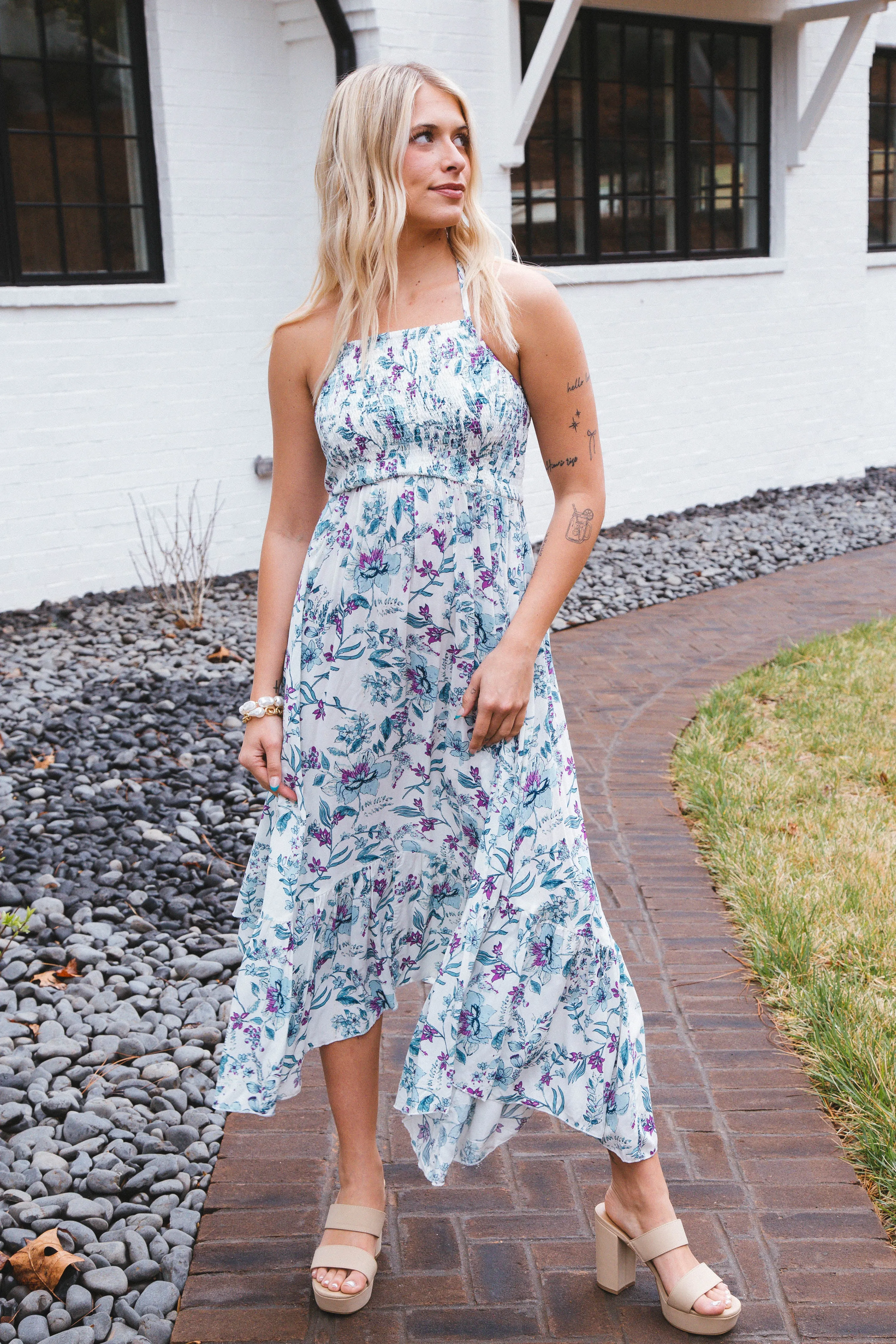 Heat Wave Printed Maxi Dress, Floral Combo | Free People