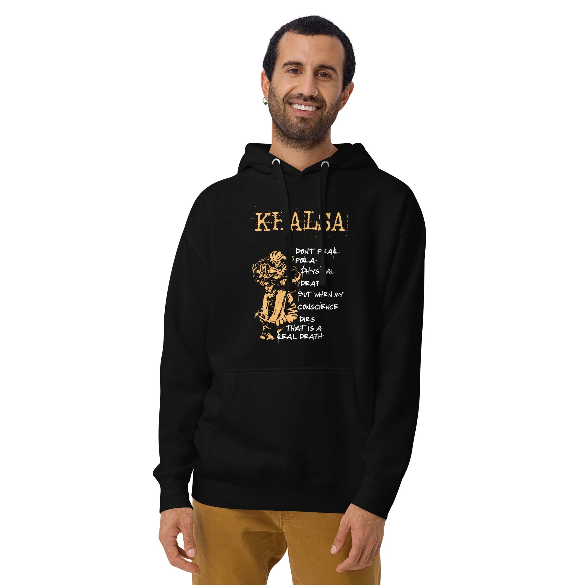 I don’t fear for a physical death Unisex Hoodie