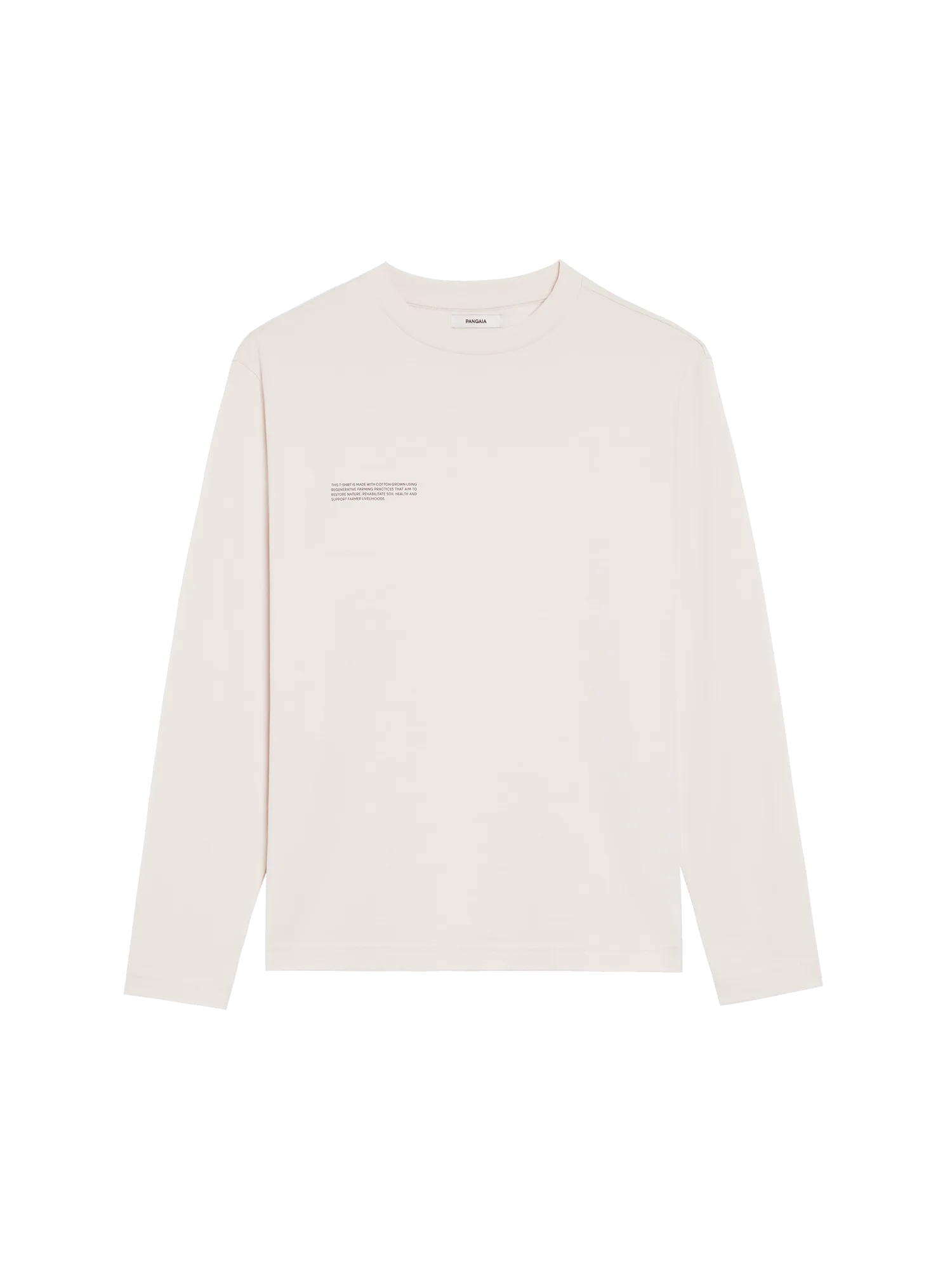 In Conversion Cotton Long Sleeve T-shirt—cotton white