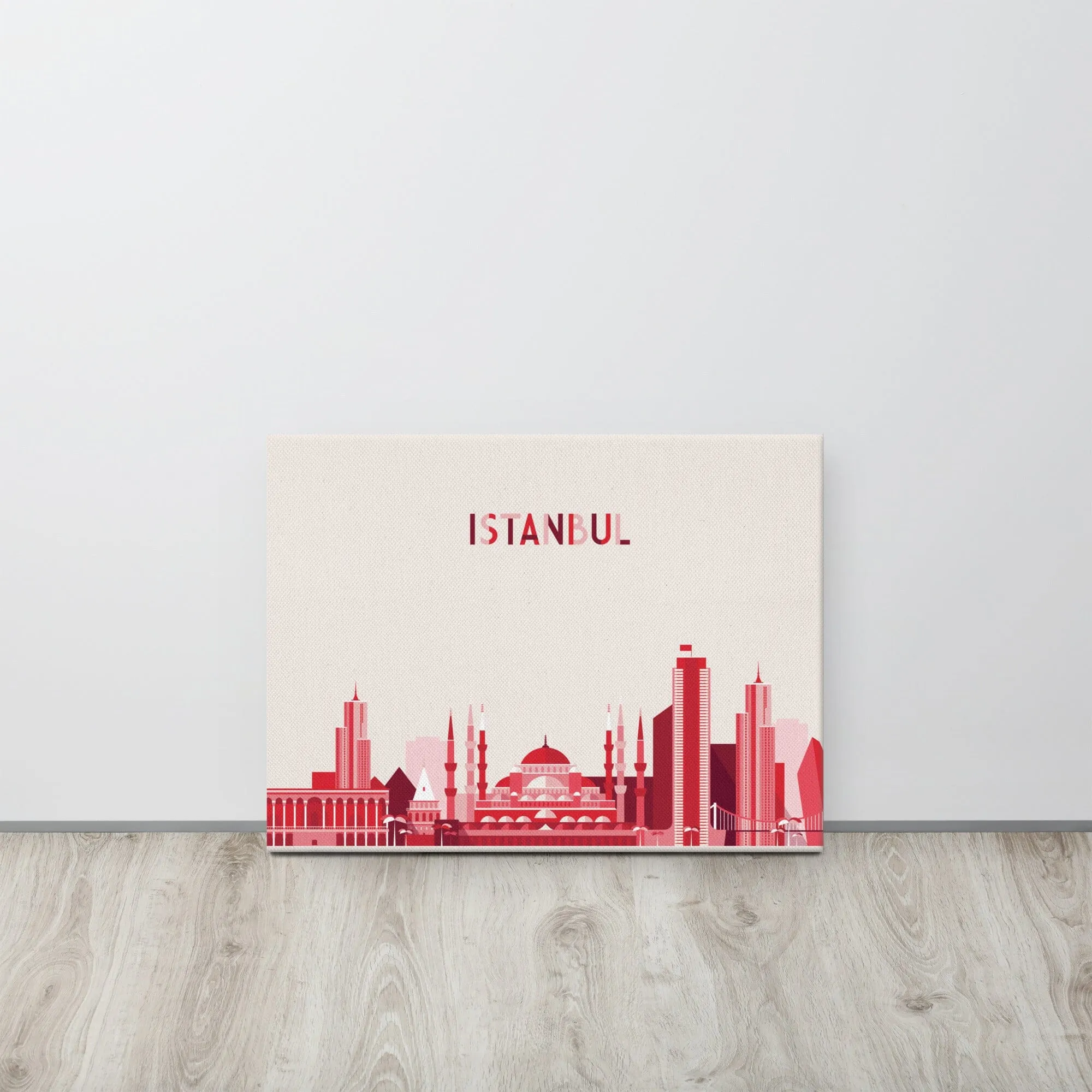 Instanbul Location Cityscape Canvas