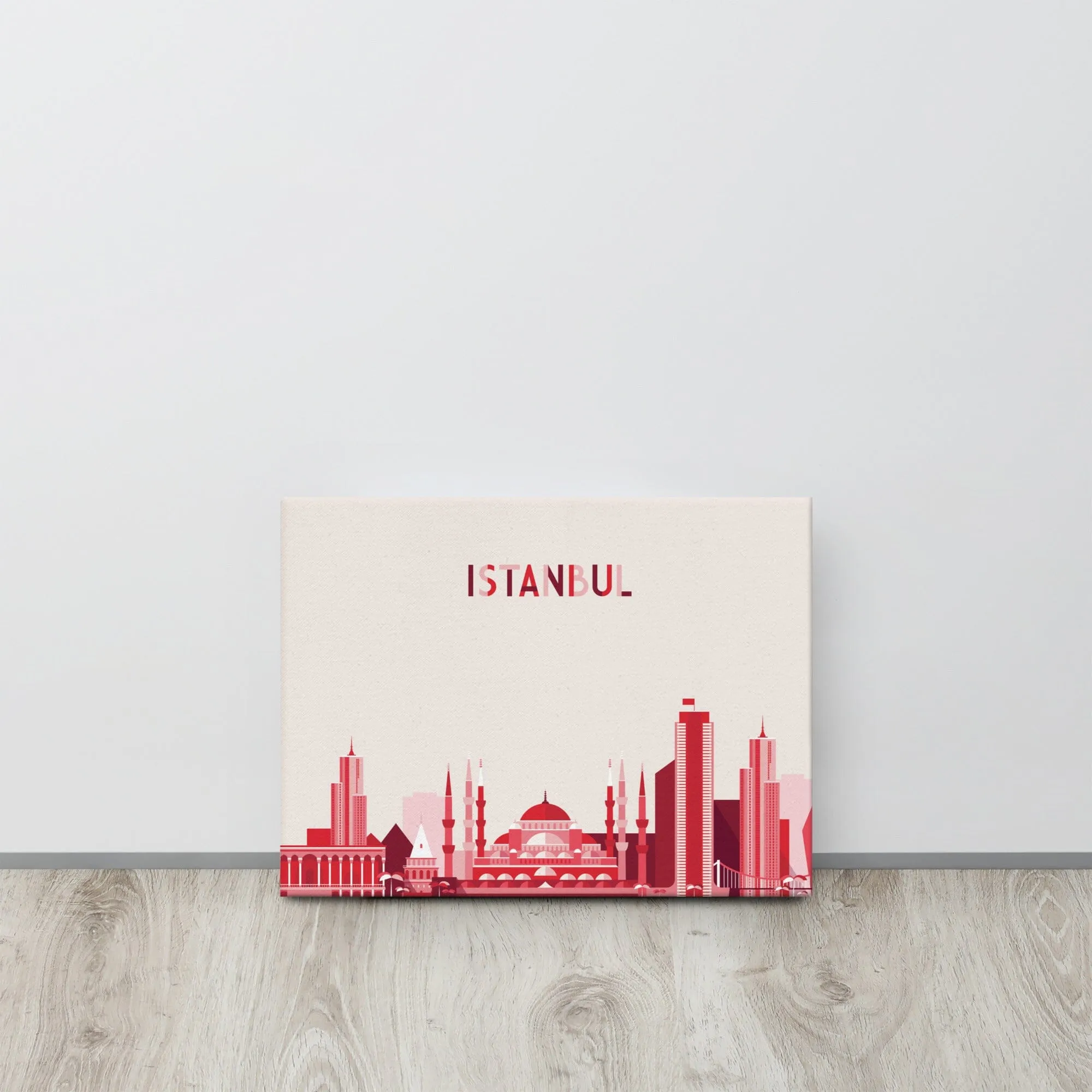 Instanbul Location Cityscape Canvas