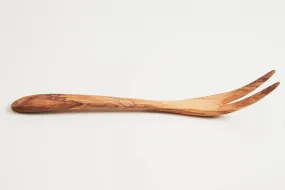 Italian Olivewood Serving Fork