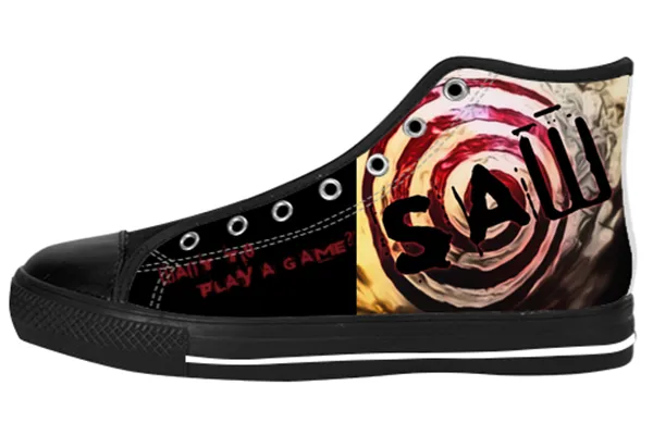 Jigsaw Horror High Top Shoes