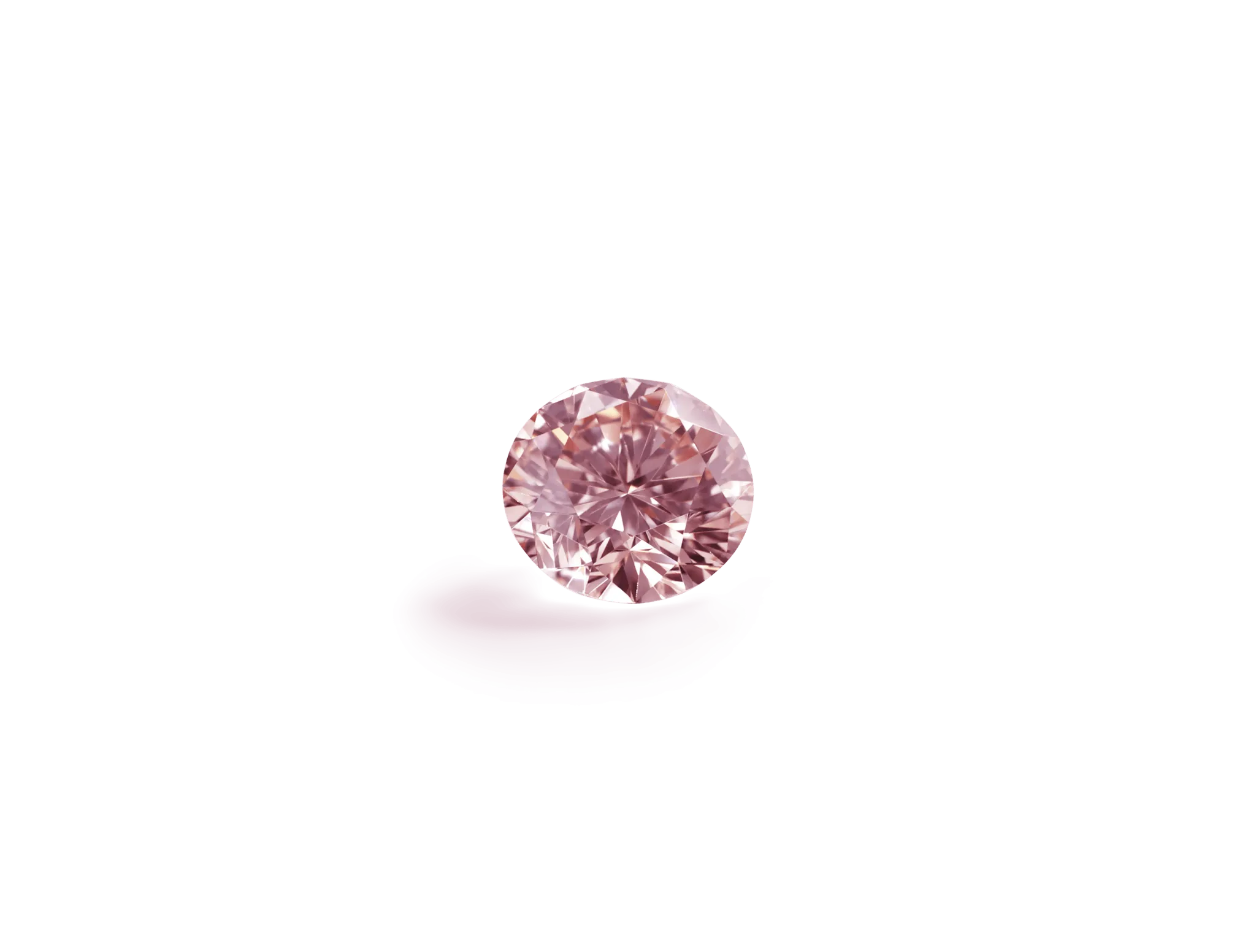 Lab-Grown Loose 1ct. Round Brilliant Diamond | Pink