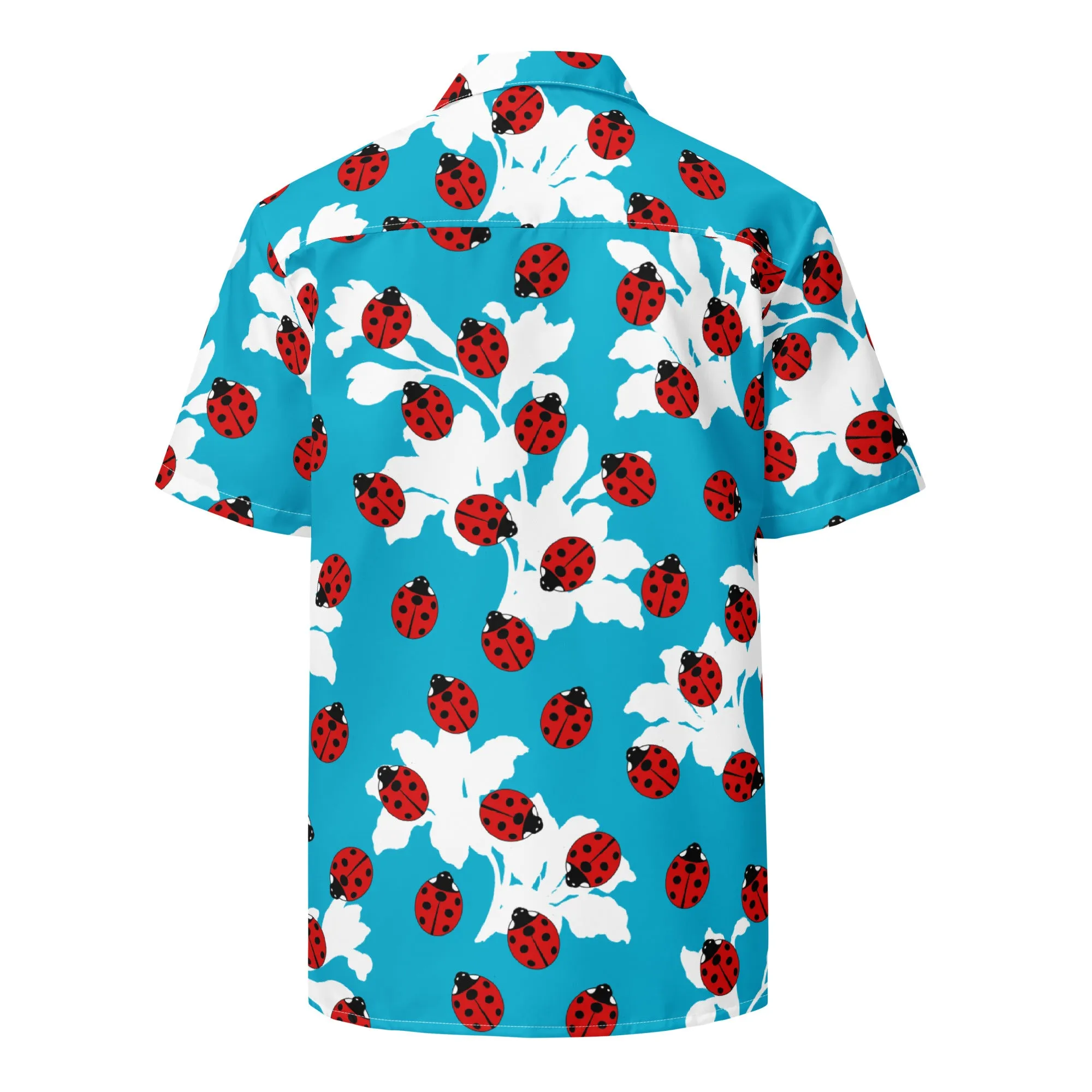 Ladybug Unisex button shirt