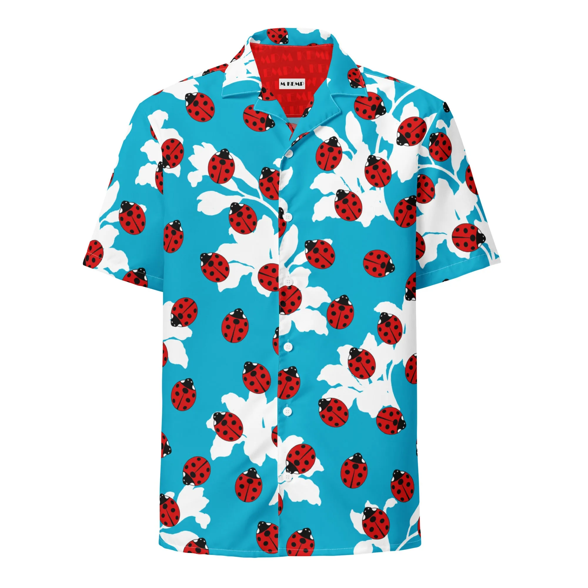 Ladybug Unisex button shirt