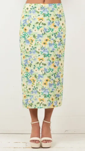 Lane Maxi Skirt - Floral