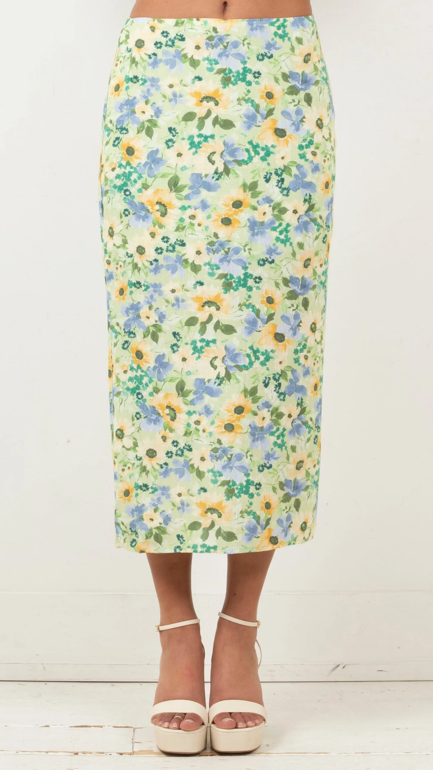 Lane Maxi Skirt - Floral