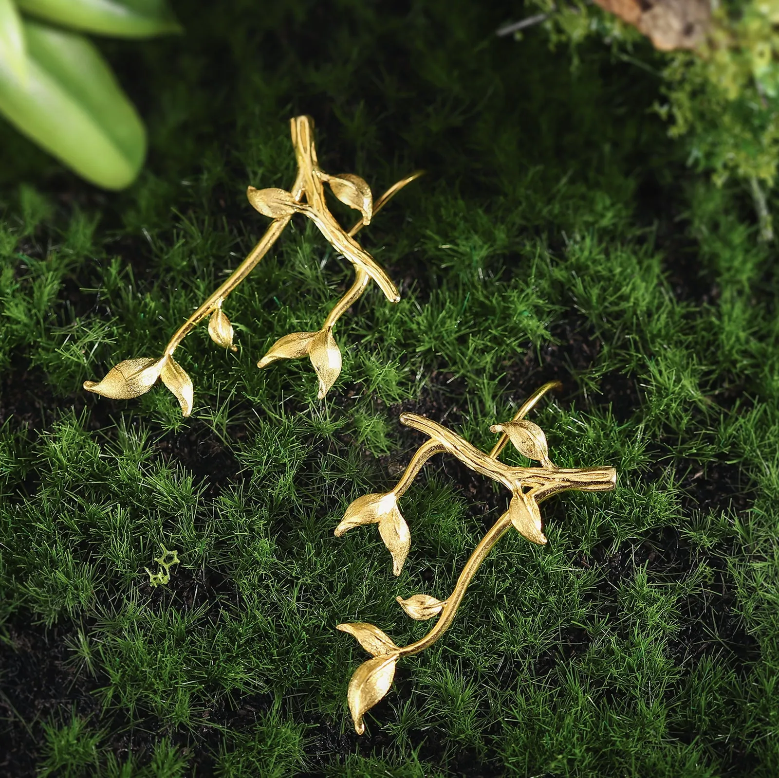 Leaves Branch Earrings