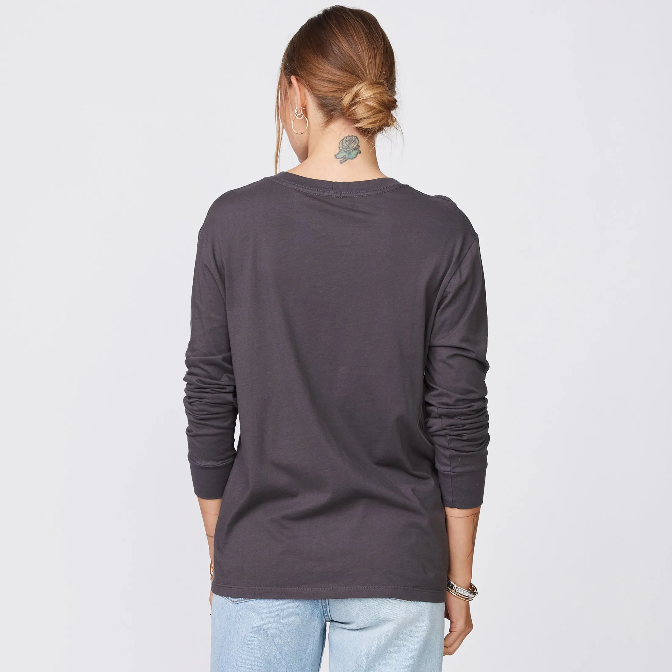 Long Sleeve Ex-Boyfriend Pocket Crew