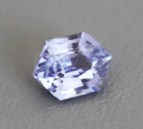 Loose 1.42 Ct Hexagon Lavender Sapphire