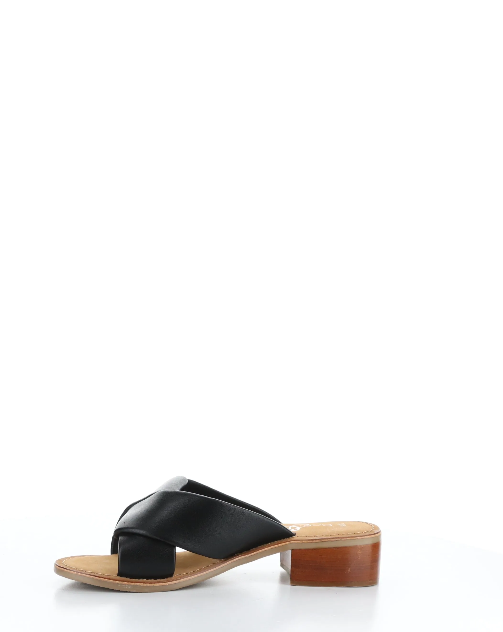 MALVY BLACK Slip-on Sandals