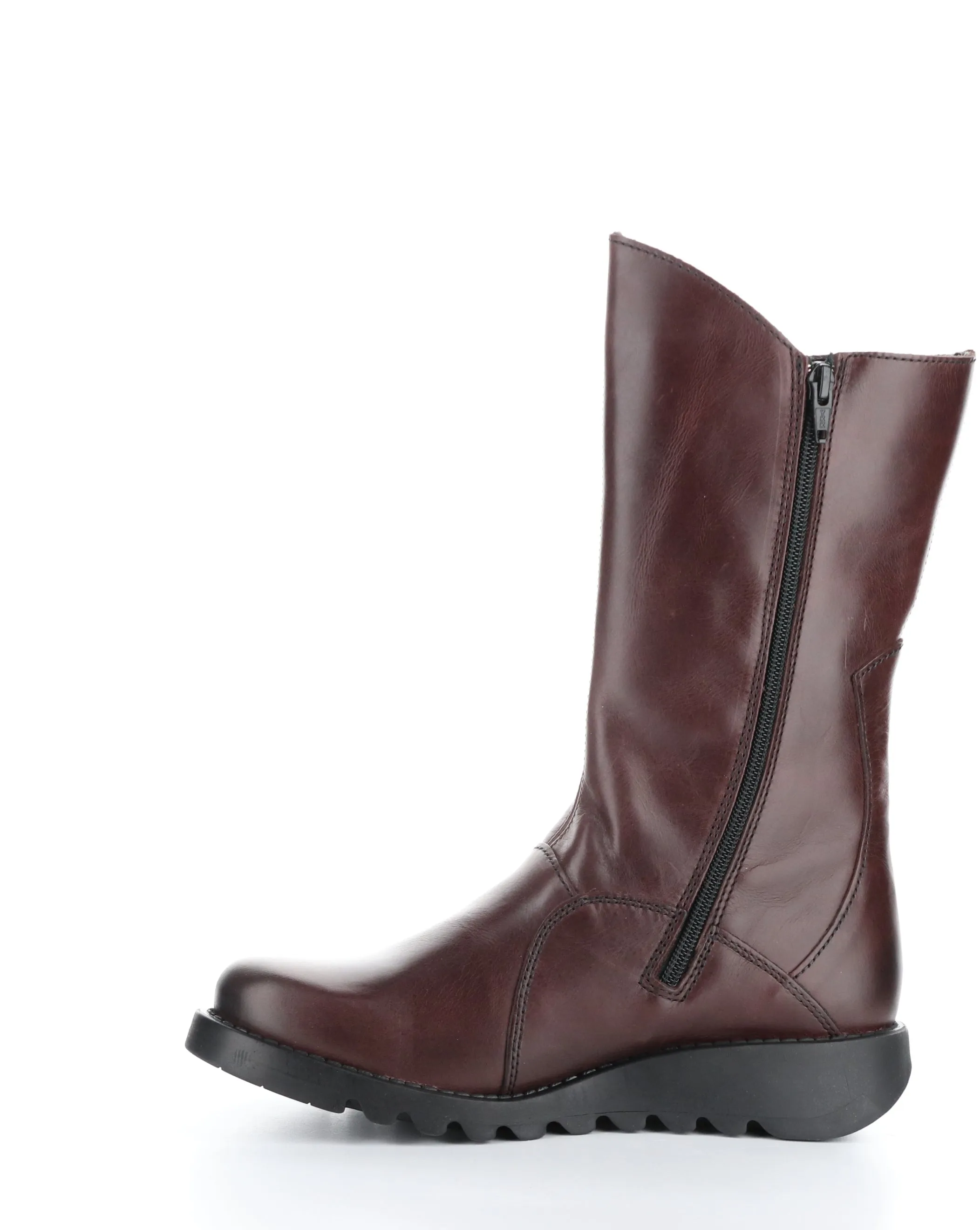 MES913FLY 032 WINE Round Toe Boots