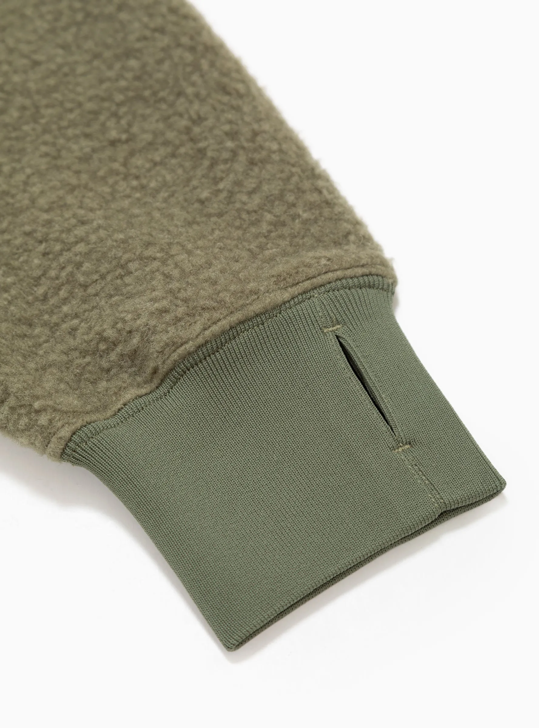 MIL Half Zip Fleece Olive