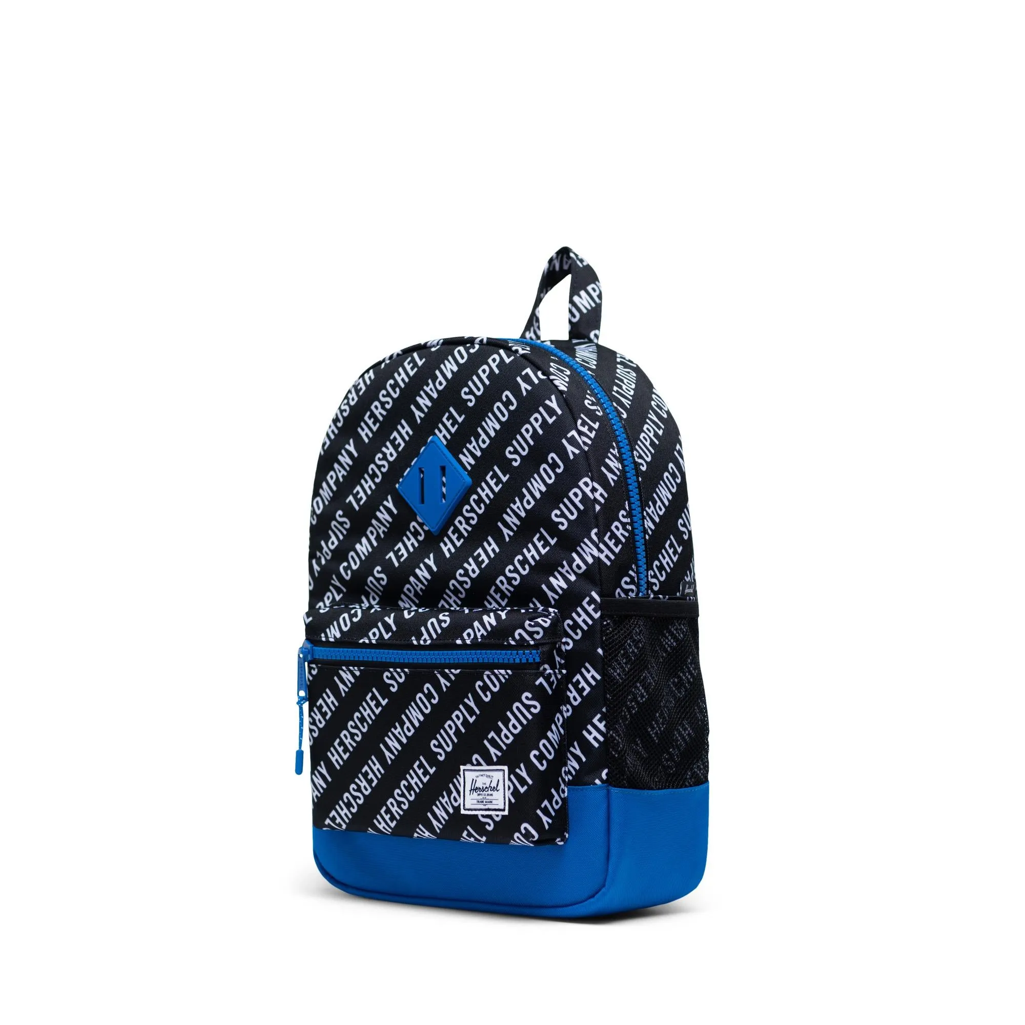 Mochila Herschel Heritage Youth Roll Call Black/White/Lapis Blue