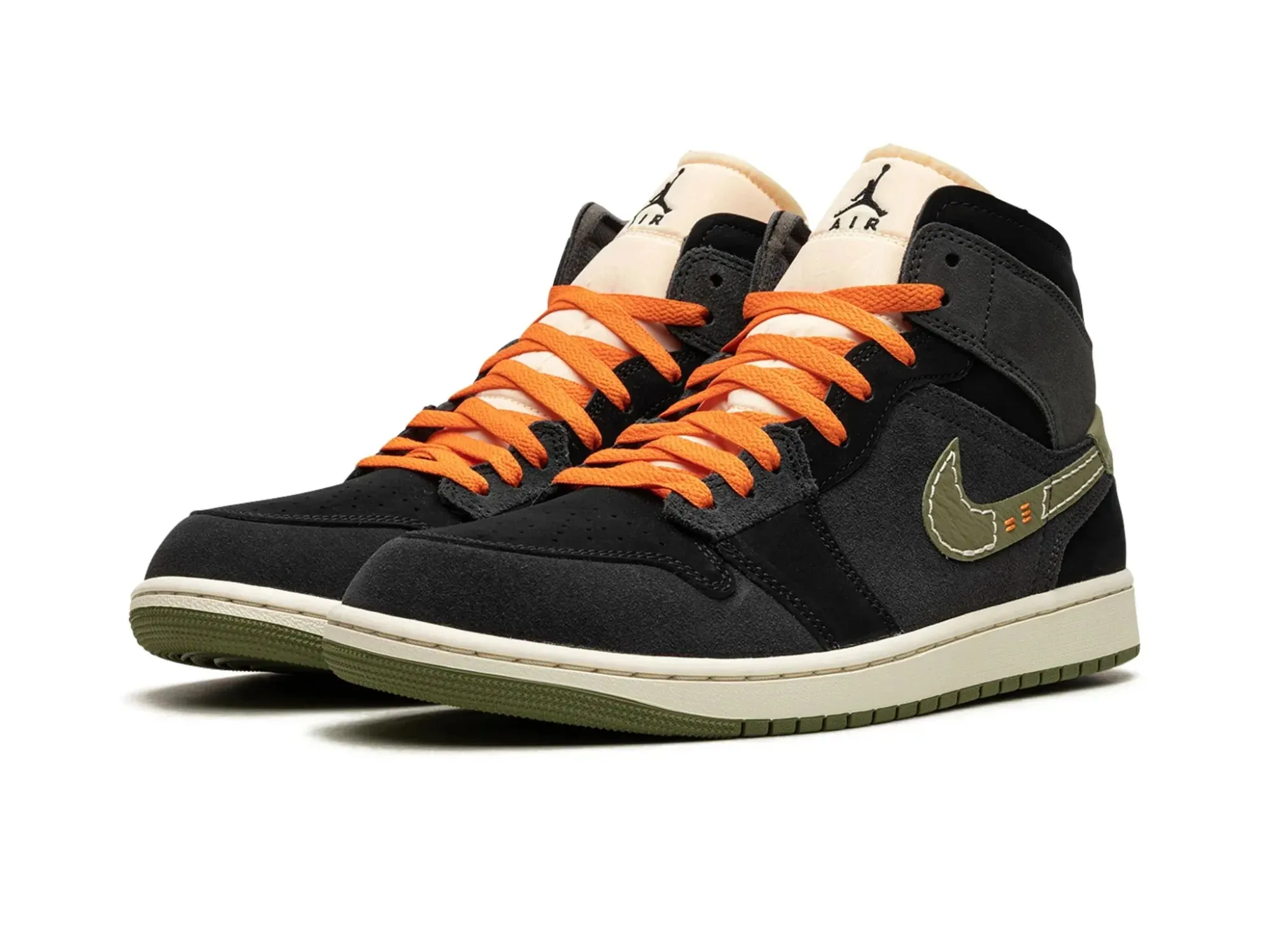 Nike Air Jordan 1 Mid SE Craft "Anthracite Light Olive"