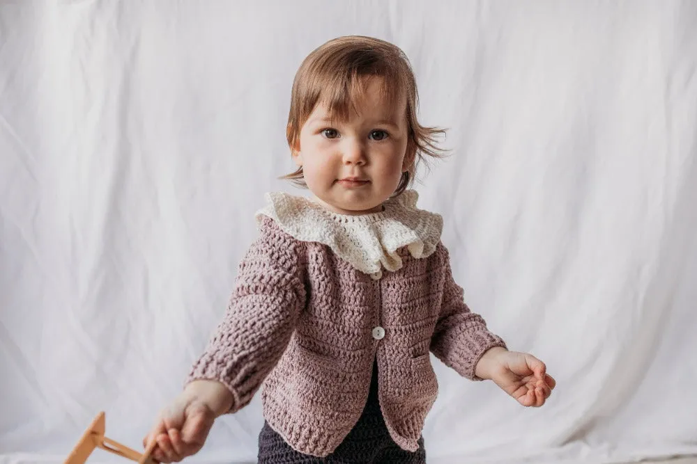 Organic cotton cardigan