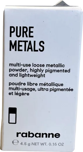 Paco Rabanne Pure Metals Multi-use Loose Metallic Powder Metal Dust 4.5g