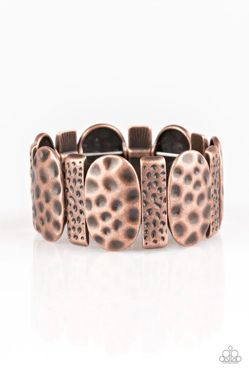 Paparazzi Cave Cache Copper Bracelet