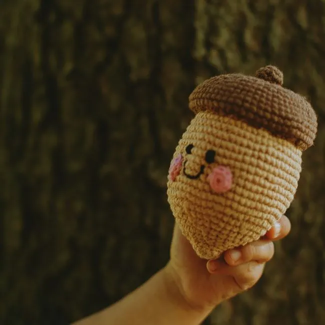 Pebble Friendly Plush Acorn