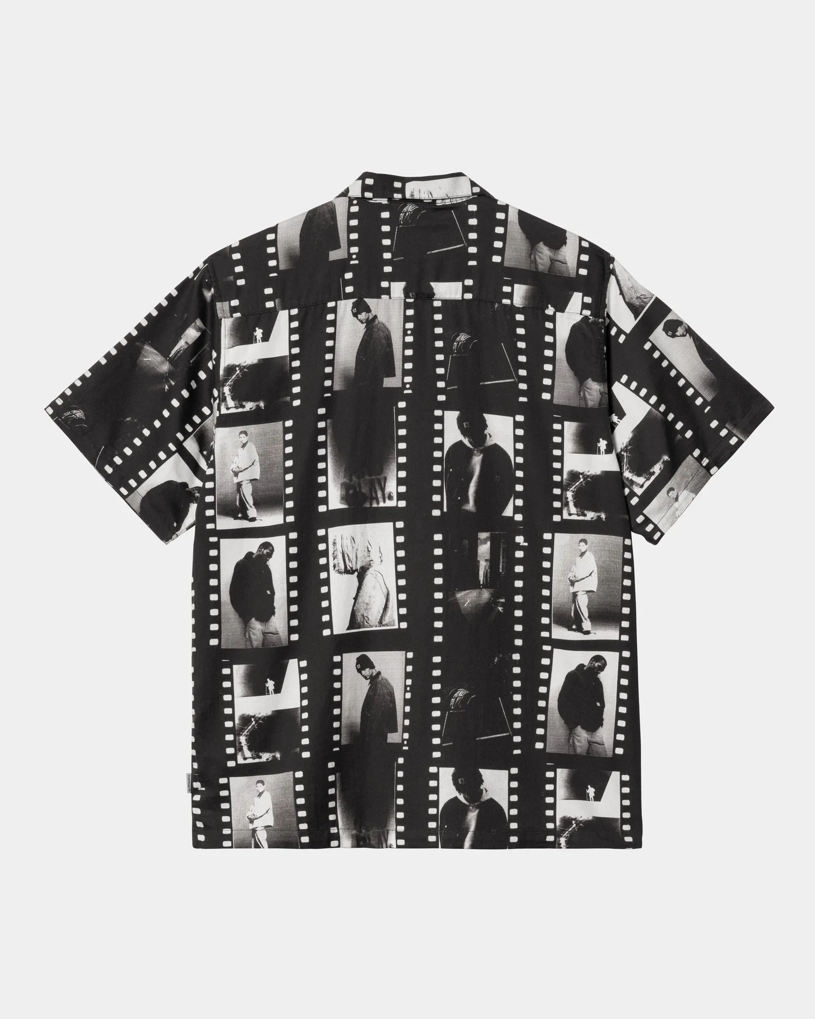 Photo Strip Print Shirt | Black / White