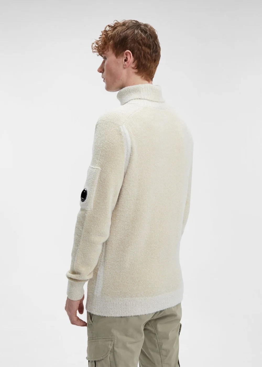 Pull C.P. Company Fleece Knit Roll Neck