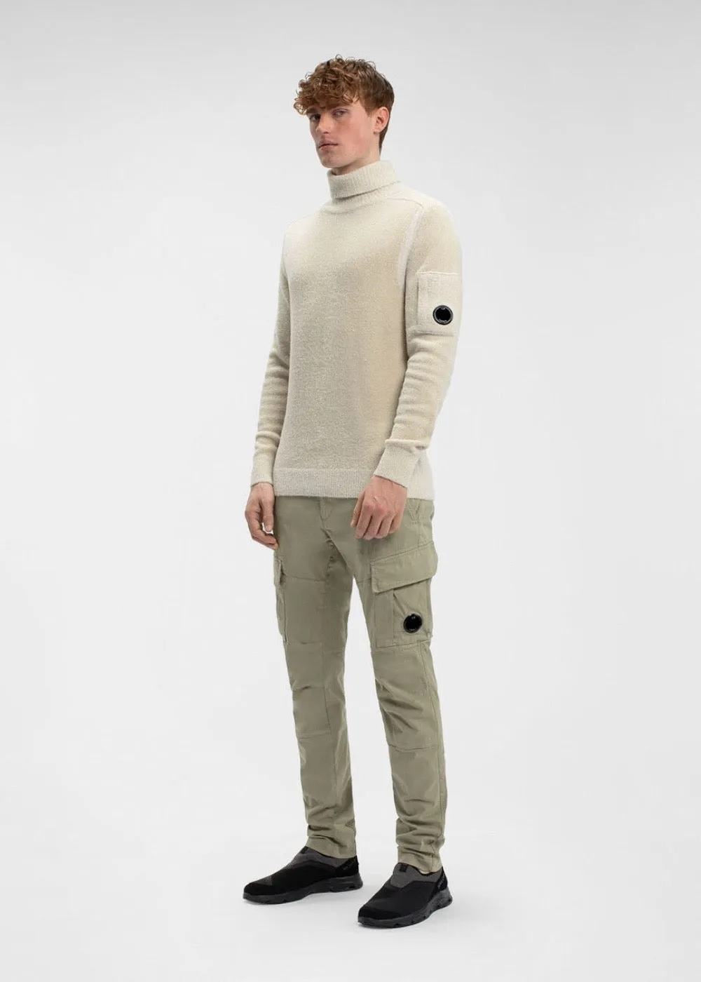 Pull C.P. Company Fleece Knit Roll Neck