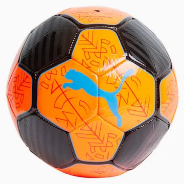 Puma Prestige Ball 083992-04 ultra orange-blue glimmer soccer ball size 5