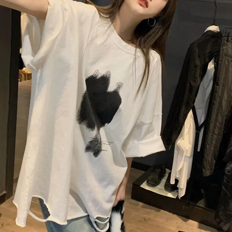 Ripped Loose T-Shirt