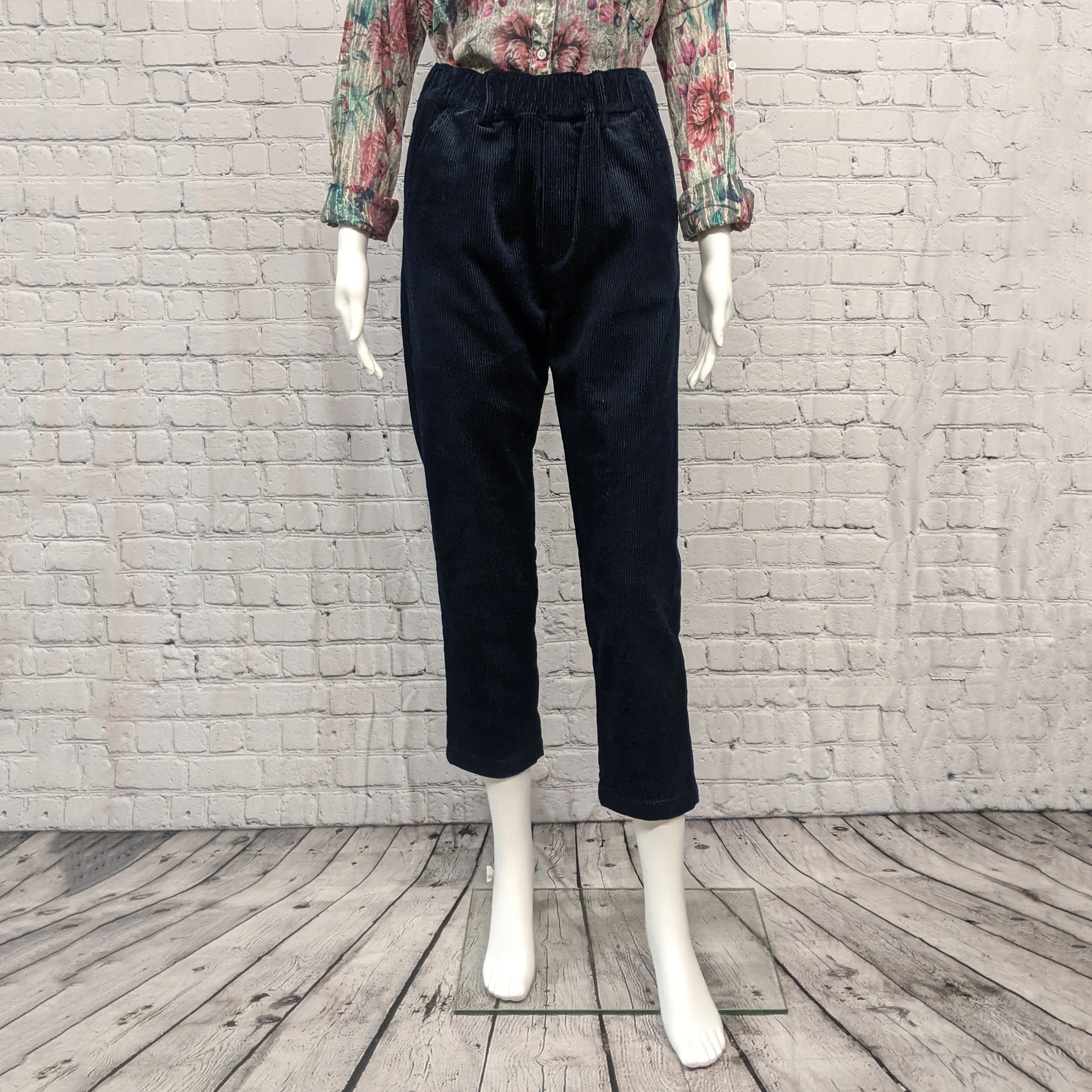 SALE! Georgie Corduroy Pant in Indigo by The Little Project