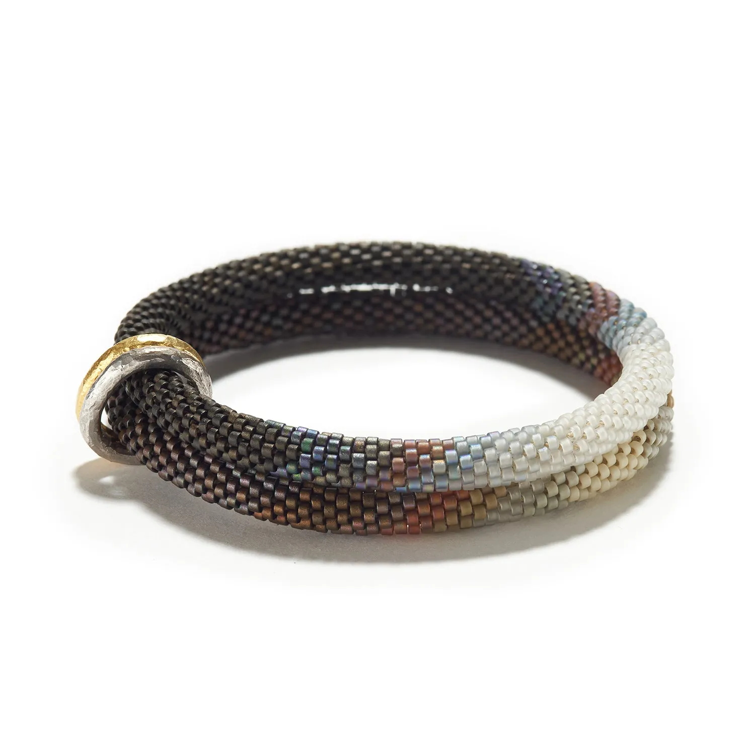 Sfumato Bracelet with Gold Bands