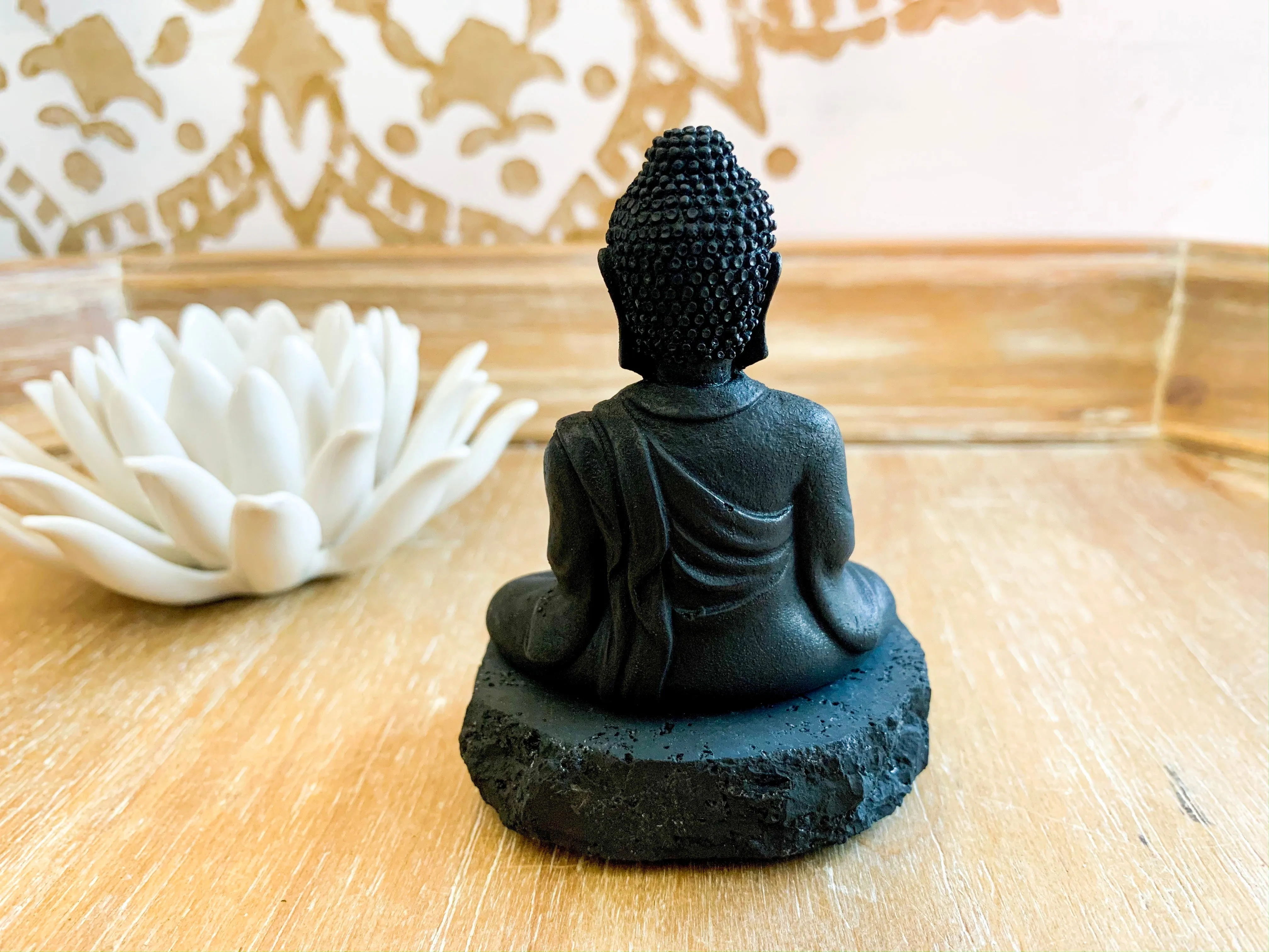 Shungite Buddha