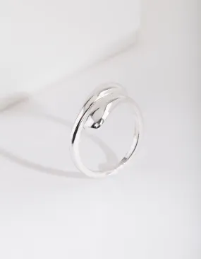 Silver Wrap Around Ring