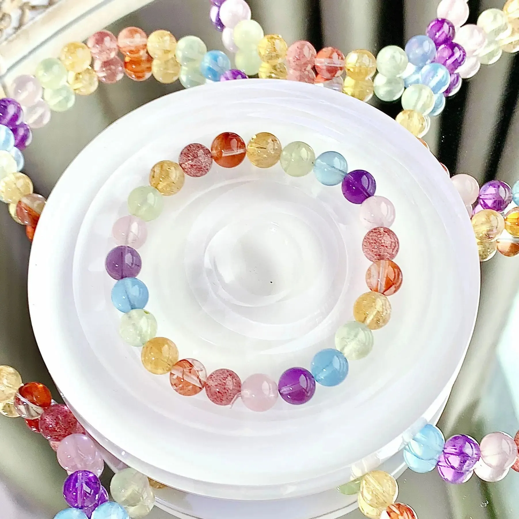 Six Treasures Harmony Gemstone Bracelet