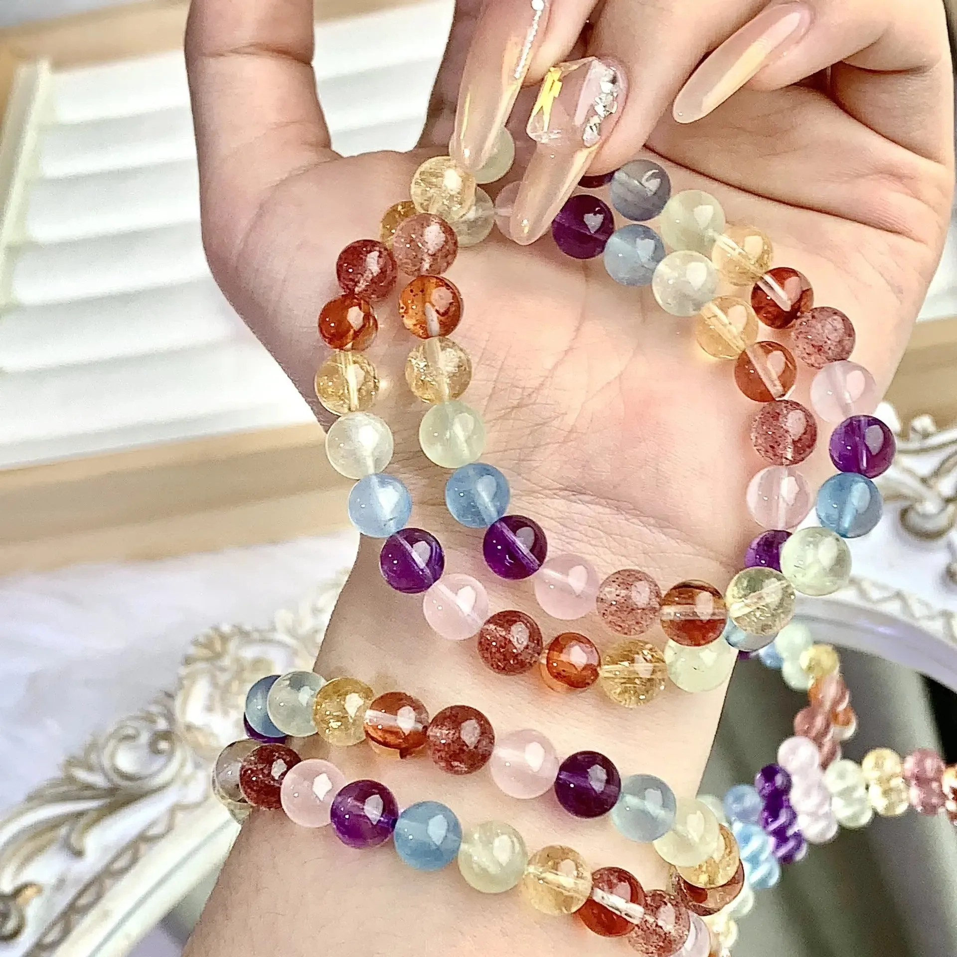 Six Treasures Harmony Gemstone Bracelet