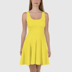 Skater Dress - Yellow