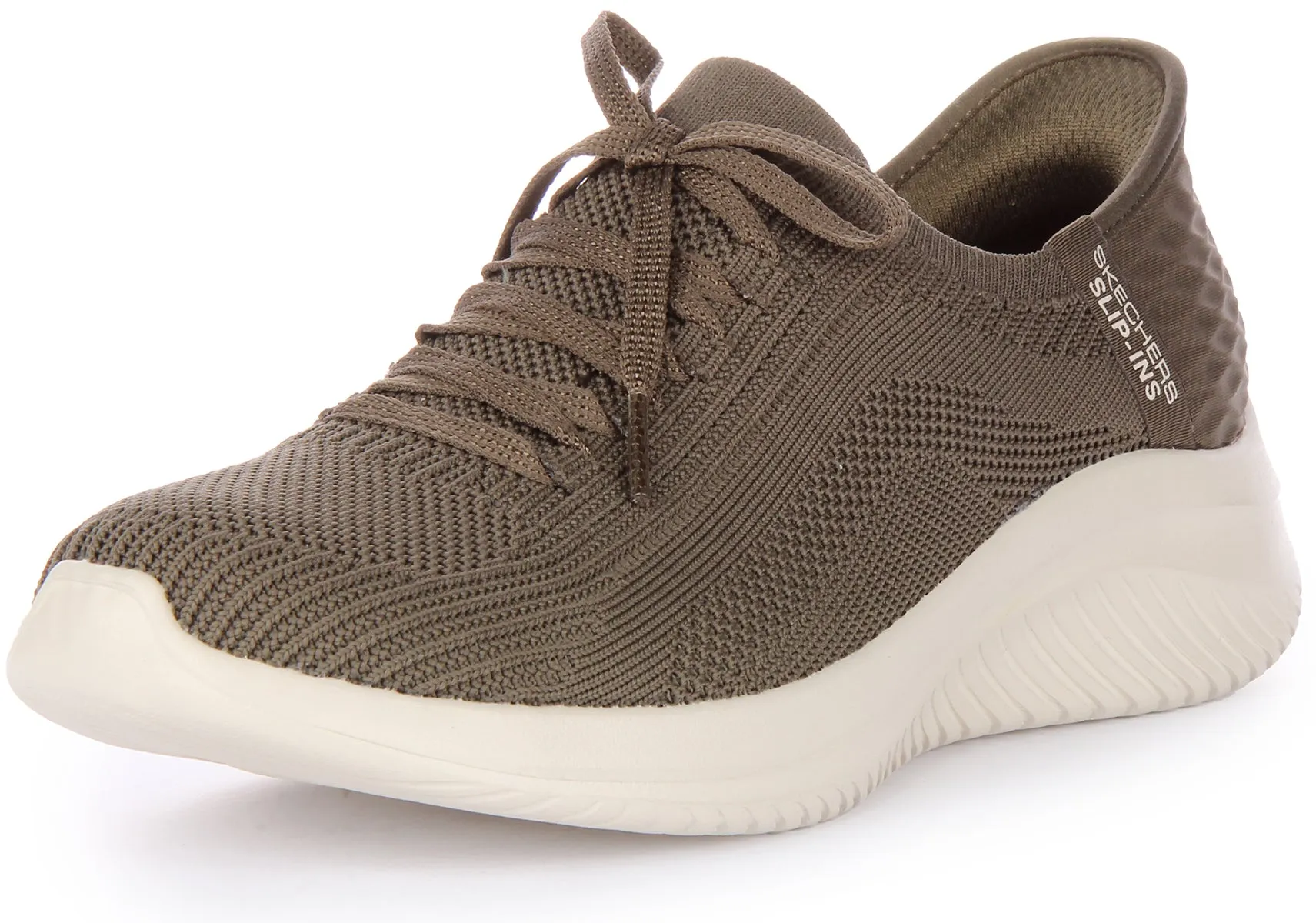 Skechers Ultra Flex 3.0 In Olive For Women