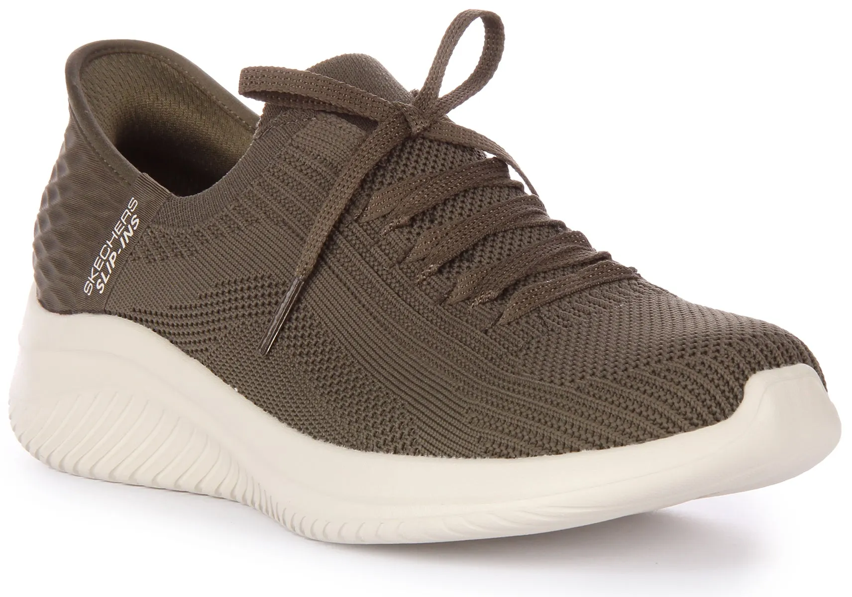 Skechers Ultra Flex 3.0 In Olive For Women