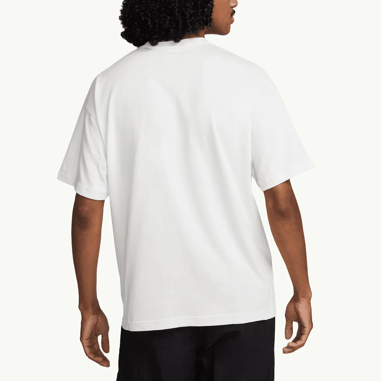 Soloswoosh SS Knit Top - Phantom/White