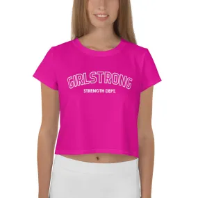 SUPER STRETCH BABY TEE POWER PINK