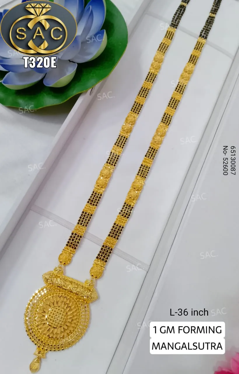 Supriya , One Gram Gold Forming Mangalsutra For Women-KARTI001MSA