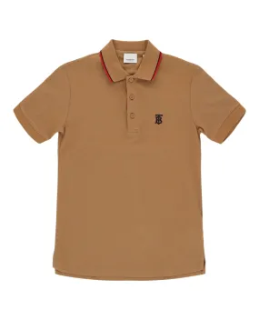 'TB' Cotton Polo