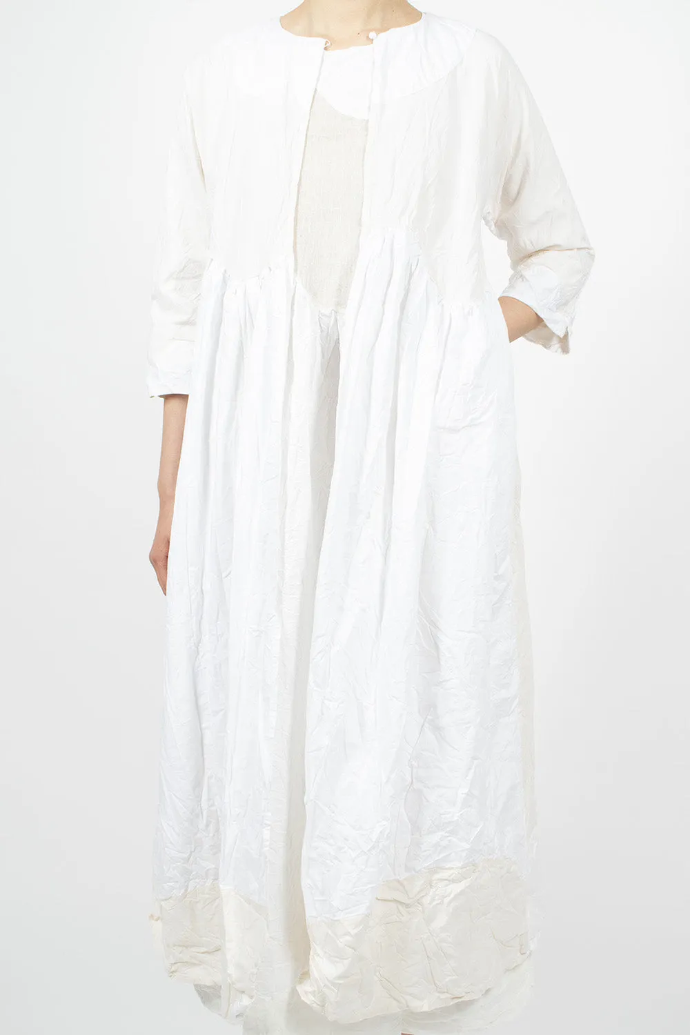 Torte Coat Optical/Raw White