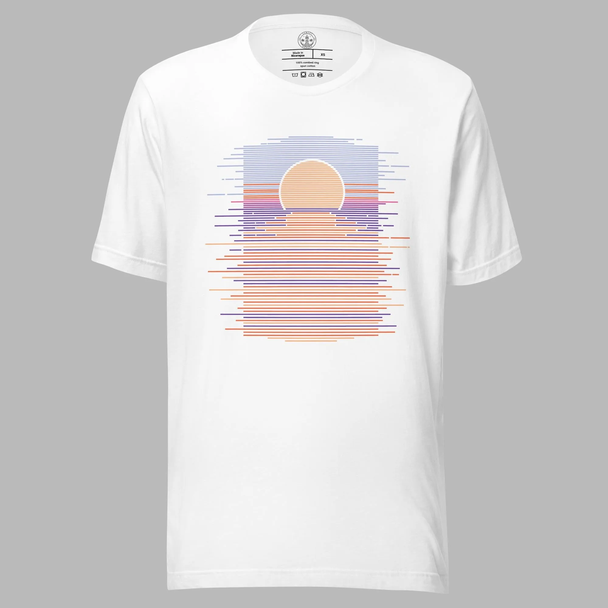 Unisex t-shirt - Sunset Lines