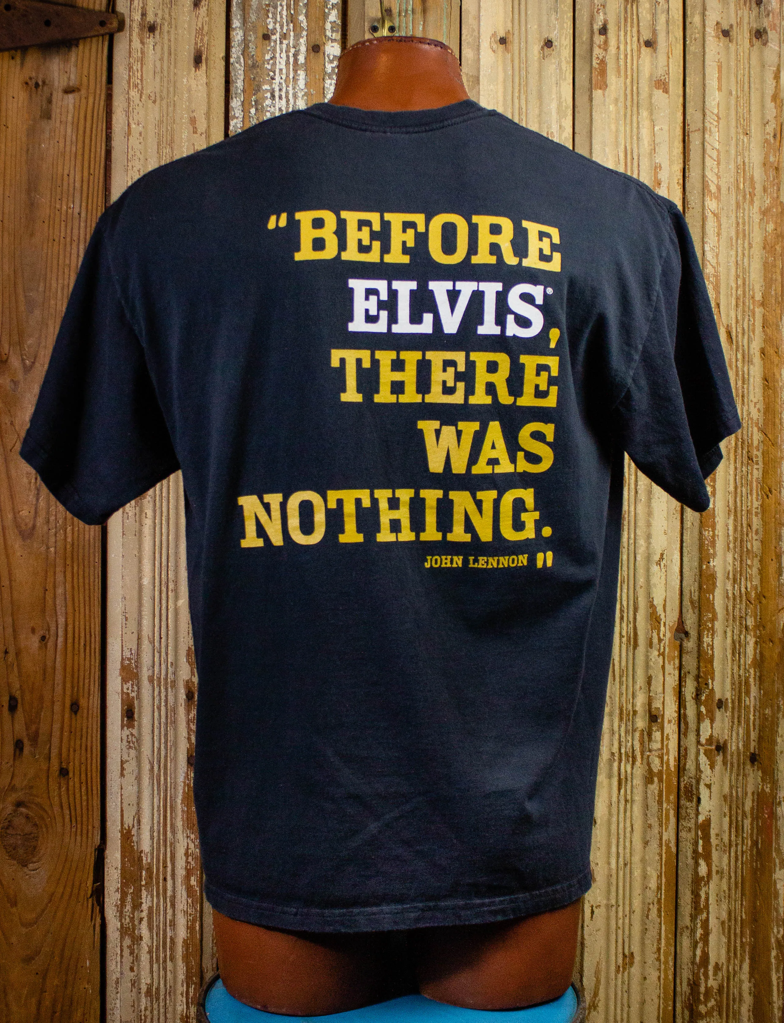 Vintage Elvis Presley 30 #1 Hits Promo T Shirt 2002 Black XL