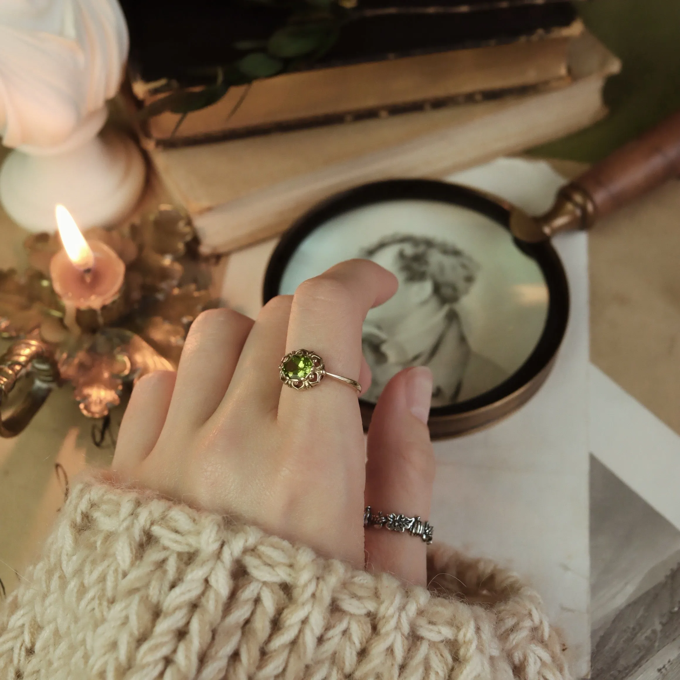 Vintage | Olive Ring